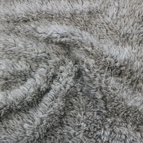 100Polyester Customized Color Soft Handfeeling Weft Knitted Cationic Dye Sherpa Fleece Fabric for Bedding Blanket Garment