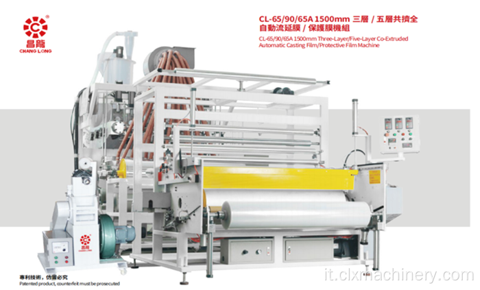 Linea classica di film per imballaggio in plastica per pallet