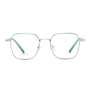 Belieye Classic Big Square Window Frame Metal Glassesフレーム