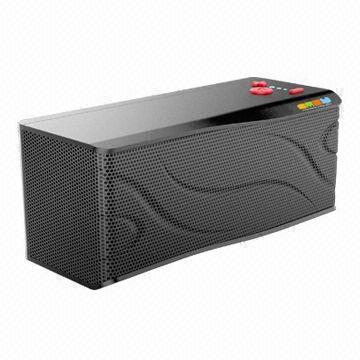 2.0-channel Bluetooth/Wireless Stereo Hi-Fi Speaker, Latest Design, 87.5-108MHz FM Radio