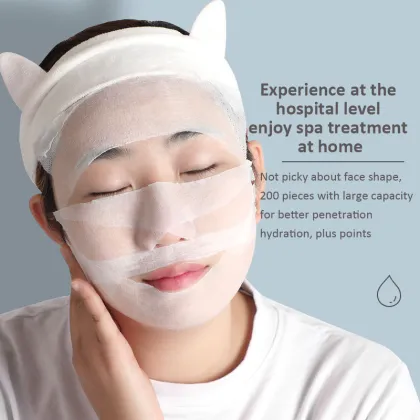 OEM Bangwei Hypoallergenic 100% Pure Cotton Makeup Remover Pads