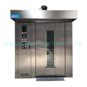 Commercial Bread Making Machines 32 Trays Rotary Oven for Other Snack Making Machines