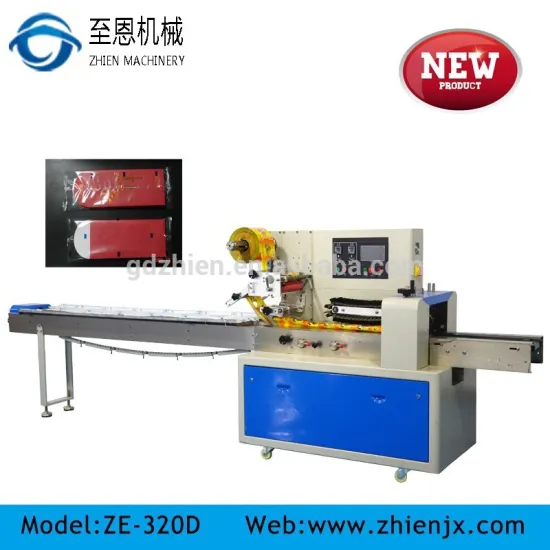 Hot sale ZE-320D Horizontal Pillow Packing Machine