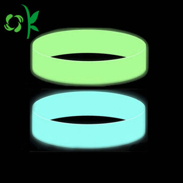 Unique Design Glow In The Dark Silicone Wristbands