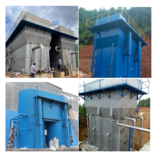 Municipal river civil structured water treatment plant