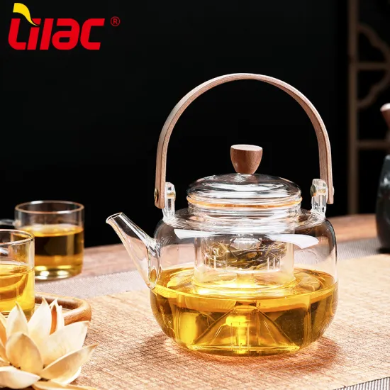 LILAC WG174 GLASS TEAPOT