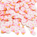 500g Polymer Clay Slices Heart Popsicle Nail Art Lollipop Slices Addition For Slime Filler Accessories Supplies Additive