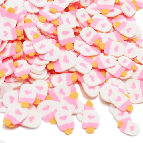 500g Polymer Clay Slices Heart Popsicle Nail Art Lollipop Slices Addition For Slime Filler Accessories Supplies Additive