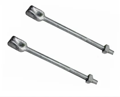Pole Line Hardware Forged Thimble Eye Bolt 5/8\" x 8\