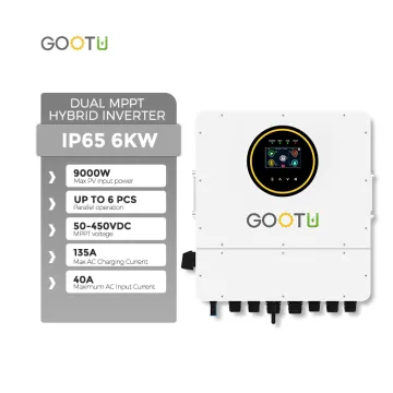Single Phase 6KW IP65 Hybrid Solar Inverter