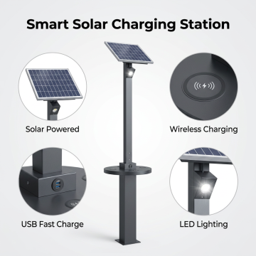 Solartelefon-Ladestation für den Außenbereich, direkt CE-RoHS-zertifiziert
