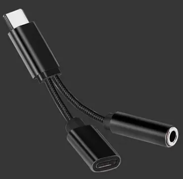 Type-c to 3.5mm Charger Adapter highly compatible