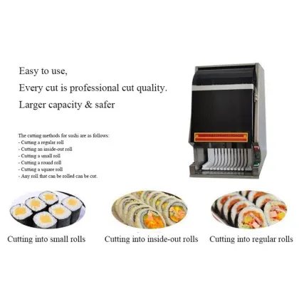 Professional Desktop Sushi Cutting Machine with Seaweed Tools