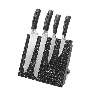 Bloque de cuchillo de madera plegable magnético MDF