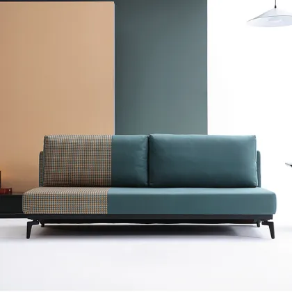 Three seat foldable smart sofa bed convertible