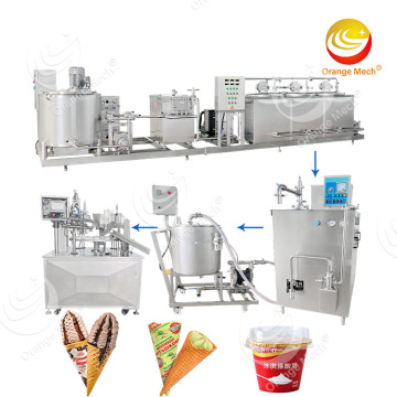 ORME Milk Ice Cream Stick Making and Filling Equipment for Ice Cream Production Line in China