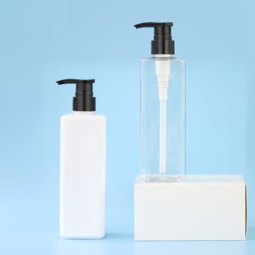 Botol Shampoo Pet Transparan 300ml 500ml untuk Hotel