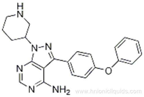 3-(4-Phenoxy-phenyl)-1-piperidin-3-yl-1H-pyrazolo[3,4-d]pyriMidin-4-ylaMine CAS 1022150-12-4