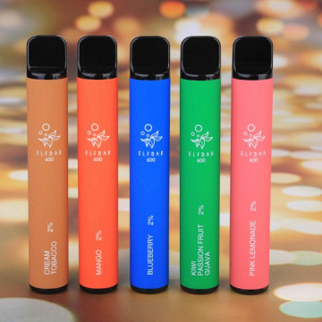 OEM ELF BAR 600 퍼프 일회용 vape 펜