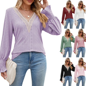 Casual Petal Sleeves blouse high quality