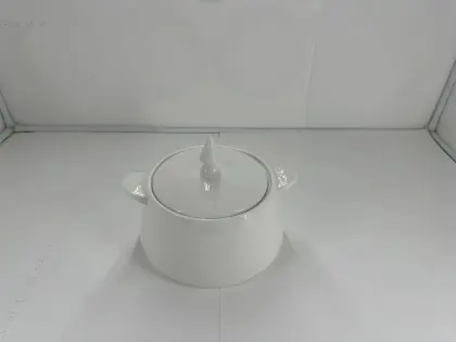 large Ceramic pot with lid