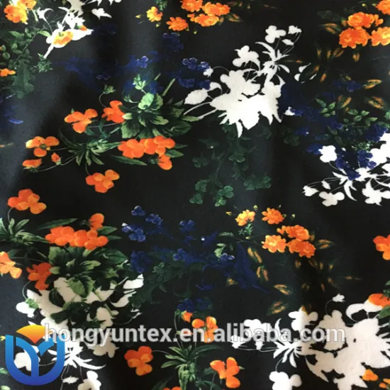 printed super poly fabric