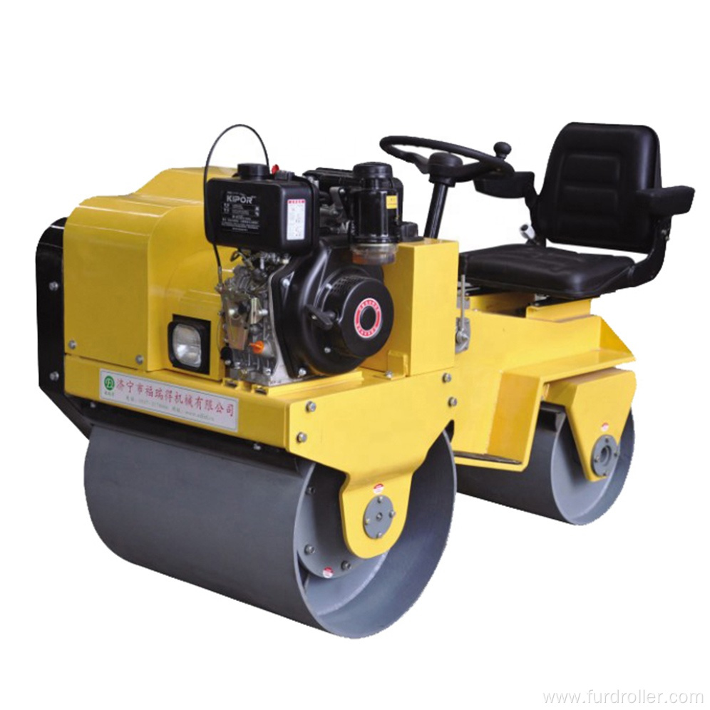 Heavy Equipment Road Construction Machinery Hydraulic Double Drum Road Roller Vibratory Compactor FYL-850