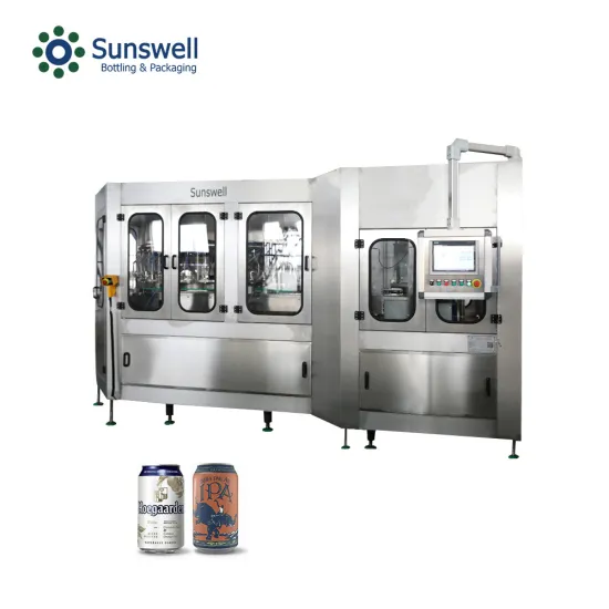 High Speed Automatic Beer canning line