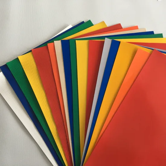 Colorful Waterproof Tarpaulin: Versatile Protection for Trucks, Tents, and Roofs in Multiple Weights