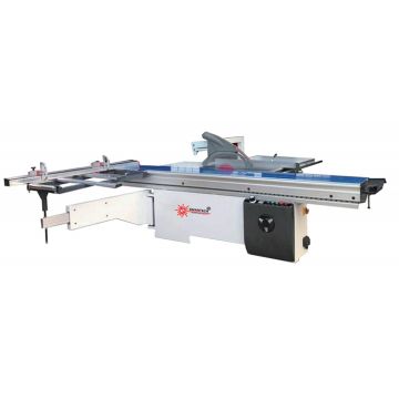 Precision Sliding Table Panel Saw Machine for Woodworking - 45/90 Degrees Double Saw Blade for MDF, Plywood, and Wood Cutting