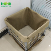 Sand filled gabion hesco blast wall