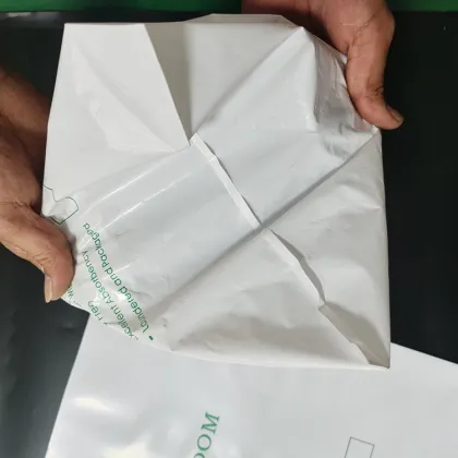 Custom PE Dust-Free Cloth Packaging Bag