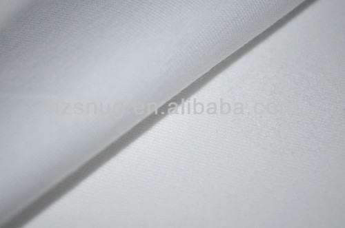 100% cotton jersey bleached 120gsm TPU lamination Waterproof fabric