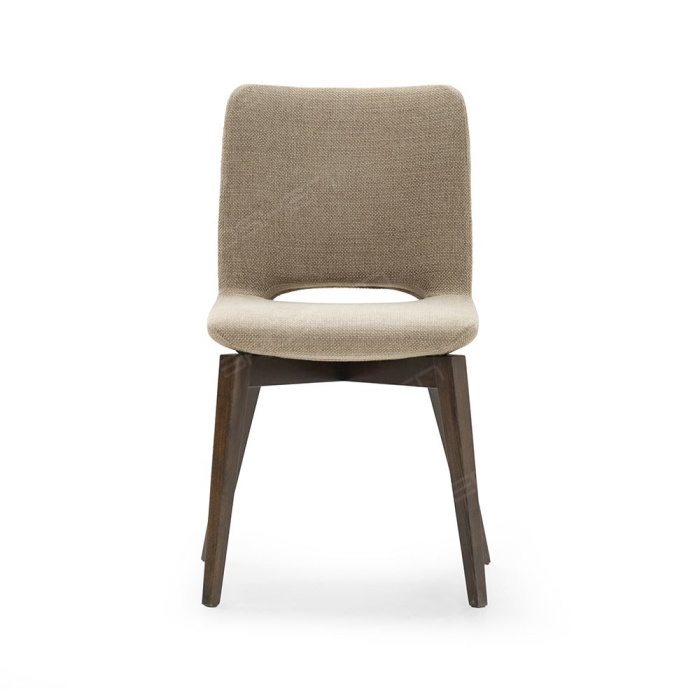 Cadeira de jantar de madeira design moderno