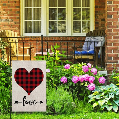 Wholesale Valentine's Day Garden Flag