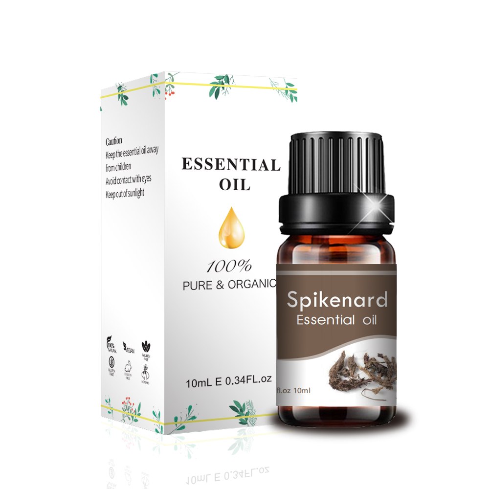 10ml Pure Vipodozi vya Daraja la Kibinafsi la Spikenard Spikenard