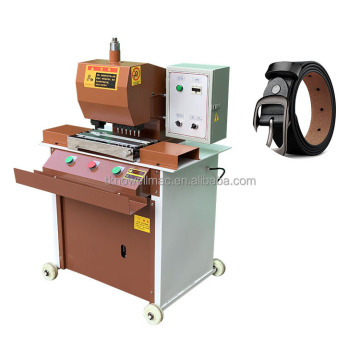 T Knowell Hochgeschwindigkeit hydraulisch Press-Ledergürtel-Loch-Stanz- und Spitzenschneidemaschine