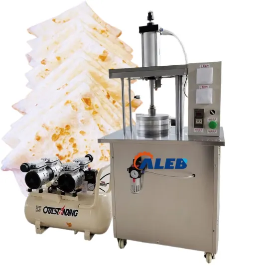 Hydraulic Chapati Roti Round Sheet Press Machine: Hot Sale Kitchen Equipment for Efficient Dough Processing