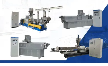 Joyang Twin Screw Panko Bread Crumbs Extruder Line