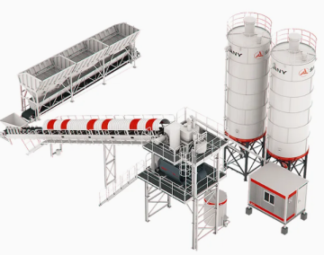 Impianto di betonaggio SANY HZS60X10 60m³ in vendita