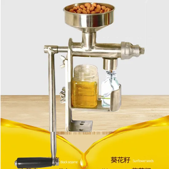 High Efficiency Manual Hemp Seed Peanut Oil Extractor Machine for Sale