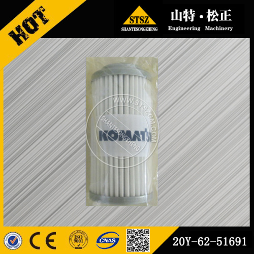 Elemento 20Y-62-51691 do filtro de combustível Komatsu PC200-8