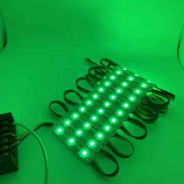 12V SMD 5050 RGB LED Module - 3 LEDs, 16 Color Changeable, 0.75W, IP65 Waterproof Billboard Display