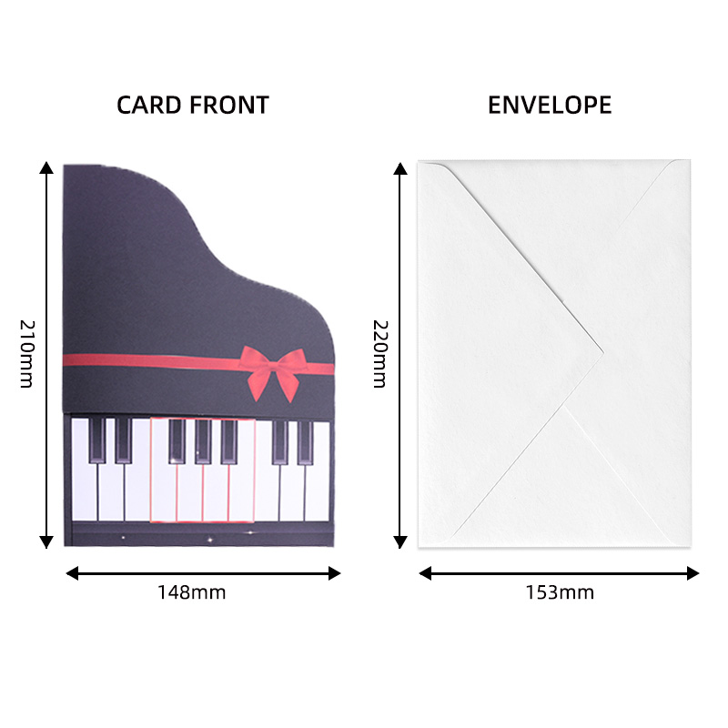 Customized-Electronic-Piano-Happy-Birthday-Greeting-card-measurement