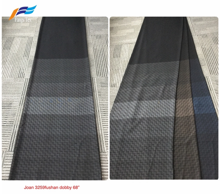 Cheap Polyester Bangladesh Fukrey Printed Black Woven Fabric 3