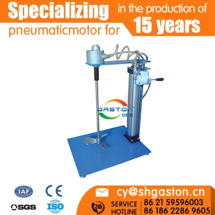Portable Air Pneumatic Mixer Machine
