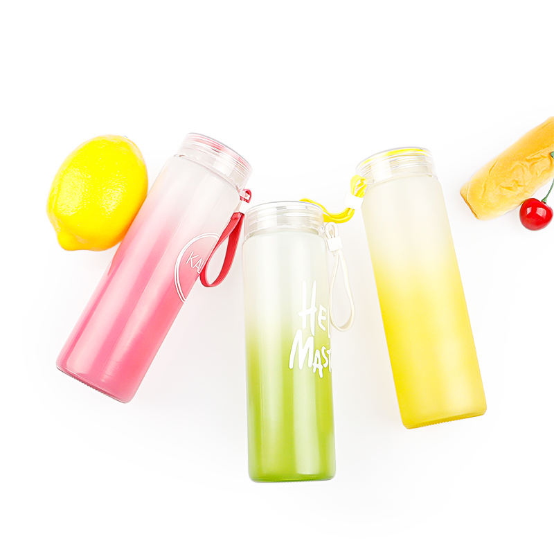 400ml Glass Water Bottle