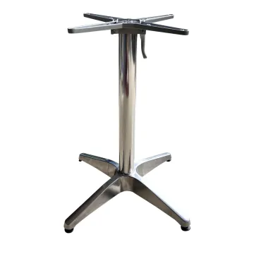 Aluminum Small 4 Feet Table Base