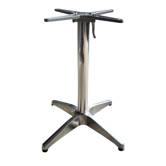 Aluminum Small 4 Feet Table Base
