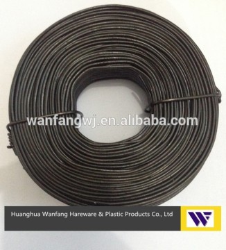 16.5GA black annealed tie wire square hole